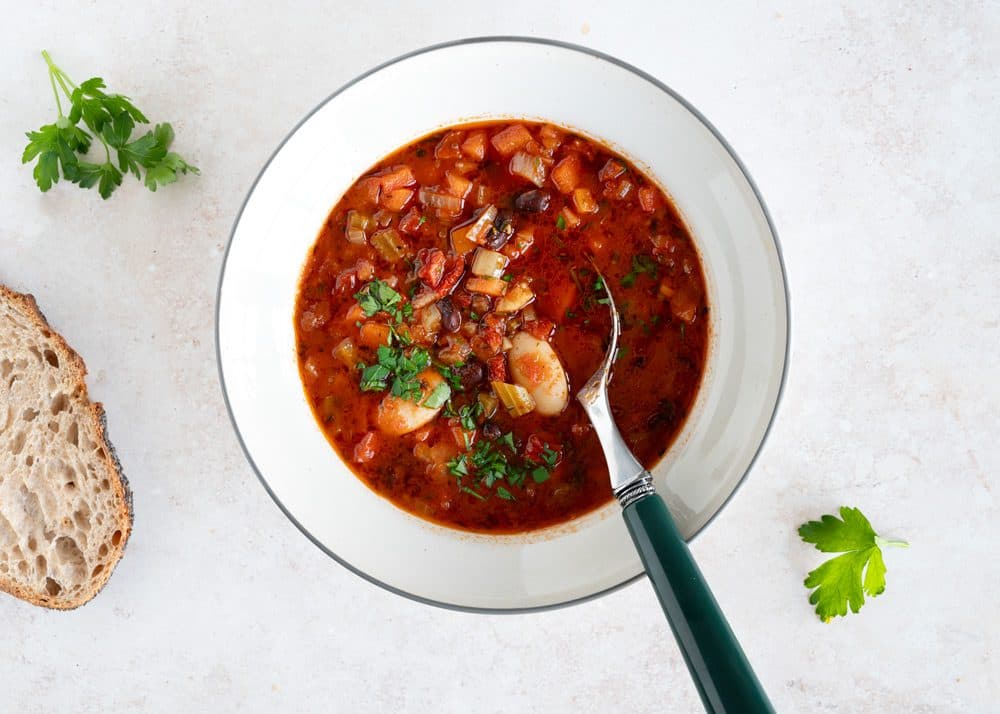 Røget bønnesuppe